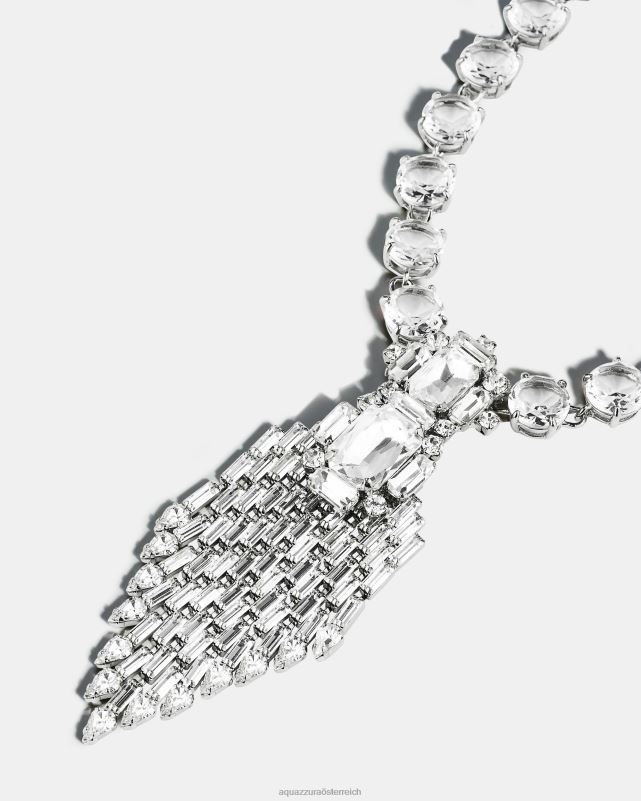 Aquazzura Deko-Halskette Silber 8TR48432